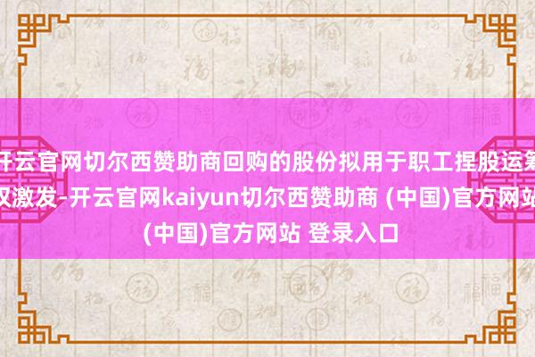 开云官网切尔西赞助商回购的股份拟用于职工捏股运筹帷幄或股权激发-开云官网kaiyun切尔西赞助商 (中国)官方网站 登录入口