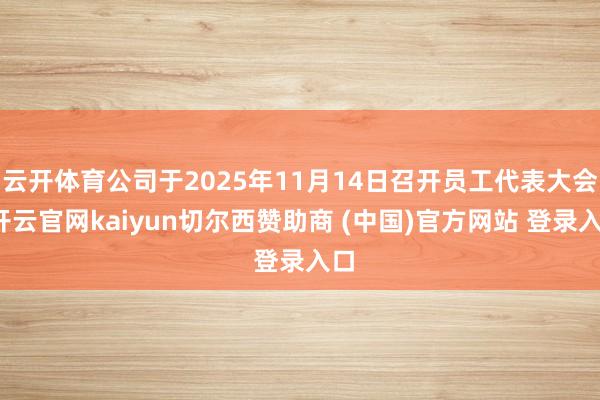 云开体育公司于2025年11月14日召开员工代表大会-开云官网kaiyun切尔西赞助商 (中国)官方网站 登录入口