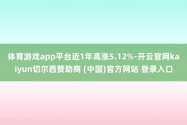 体育游戏app平台近1年高涨5.12%-开云官网kaiyun切尔西赞助商 (中国)官方网站 登录入口