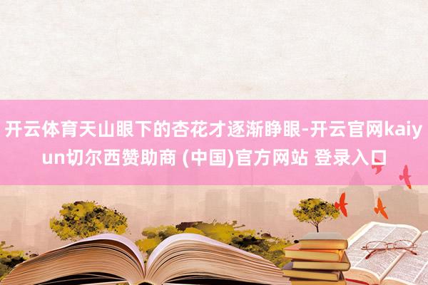 开云体育天山眼下的杏花才逐渐睁眼-开云官网kaiyun切尔西赞助商 (中国)官方网站 登录入口